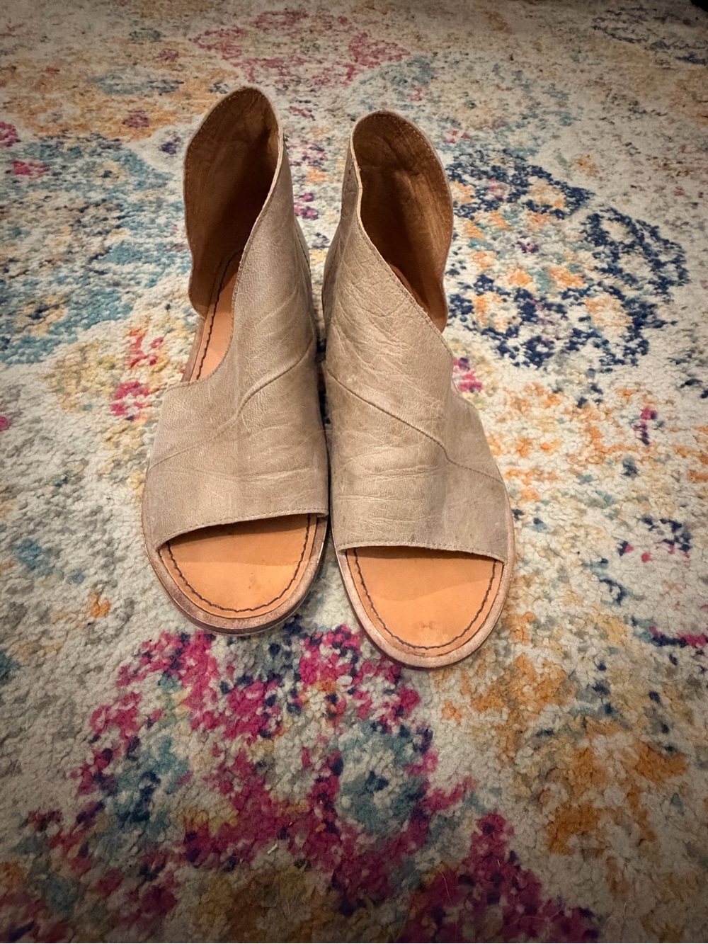 Free people Mont Blanc Sandals in Taupe